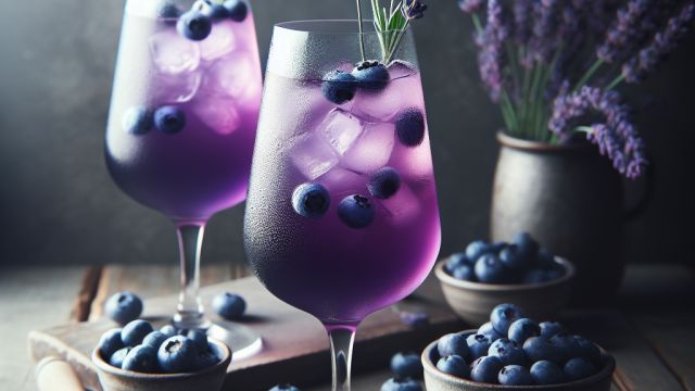 Melleņu - lavandas limonāde attēls