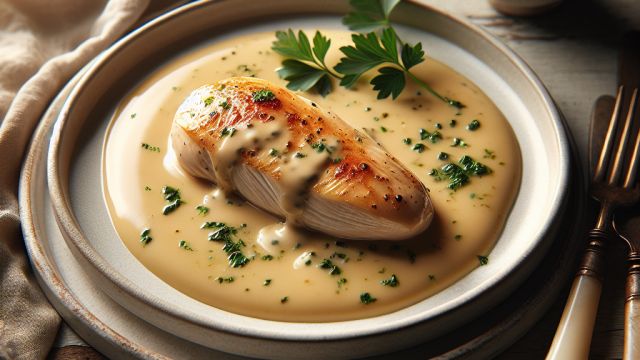 Velouté mērce attēls